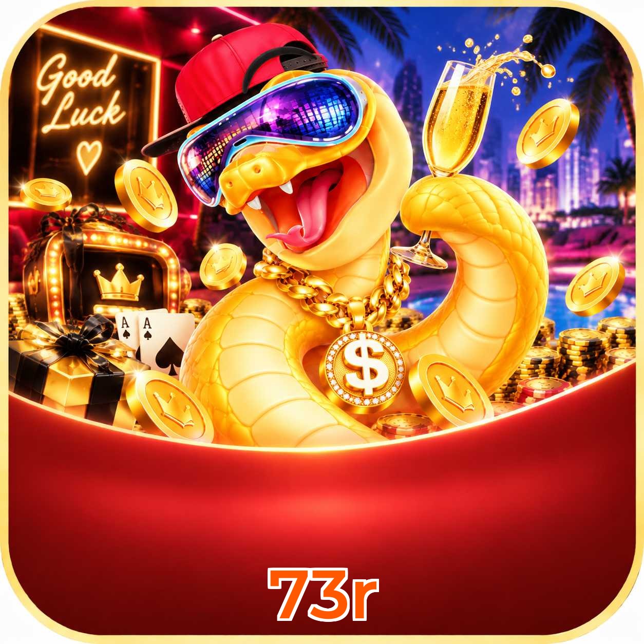 Comparativo do app 73r versus navegador mobile